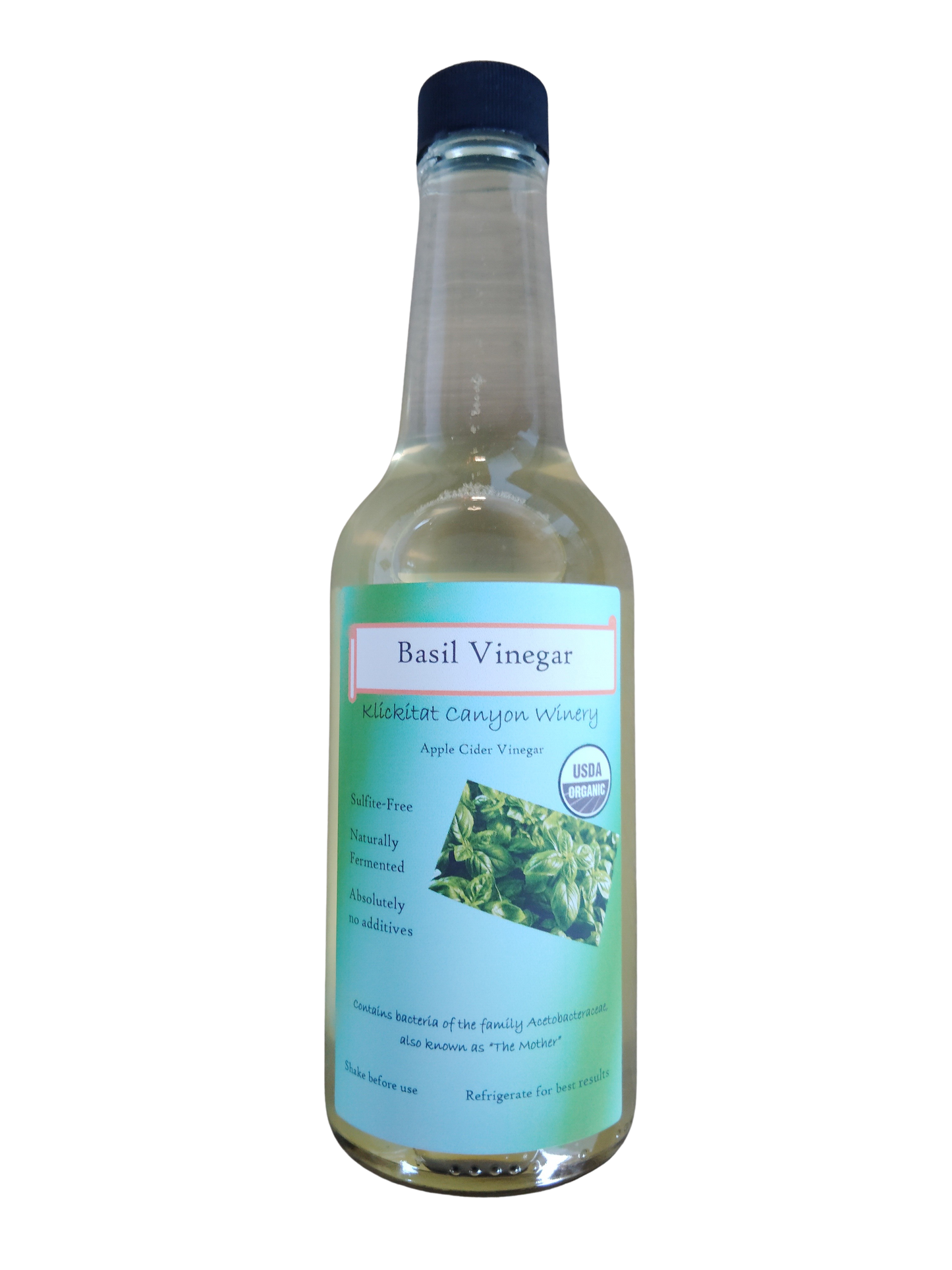 Organic Basil Vinegar – Raw, Naturally Fermented & Seasonally Infused
