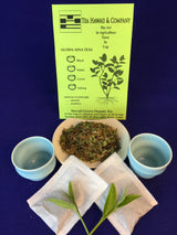 Hawaii Grown White Tea – Forest Grown Aloha Aina Tea in Paper Filter Bags (1 oz)