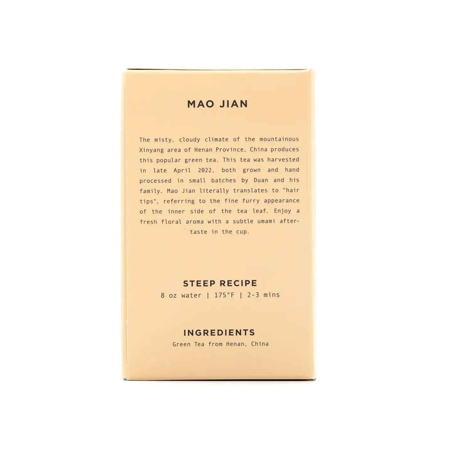 Xinyang Mao Jian Green Tea - Fresh Harvest 2022 | Authentic Hand-Processed Tea from Henan Province, China