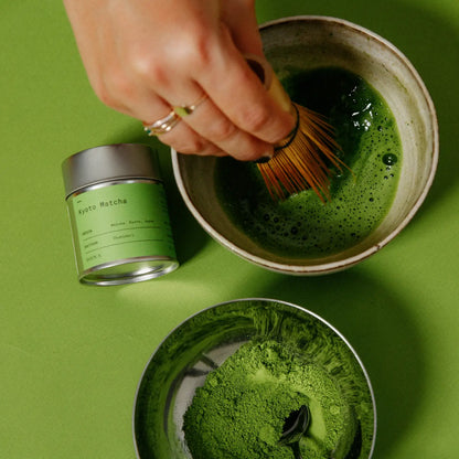 Kyoto Ceremonial Grade Matcha - Direct Sourced Fresh Matcha from Uji, Kyoto | Yabukita Cultivar, Stone Milled 2022 Harvest