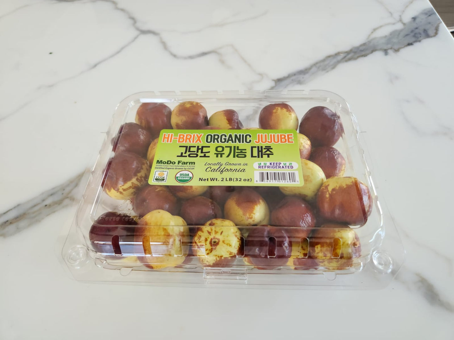 [OUT-OF-SEASON] Organic FRESH Li Jujubes from California - From the Farm to your Table