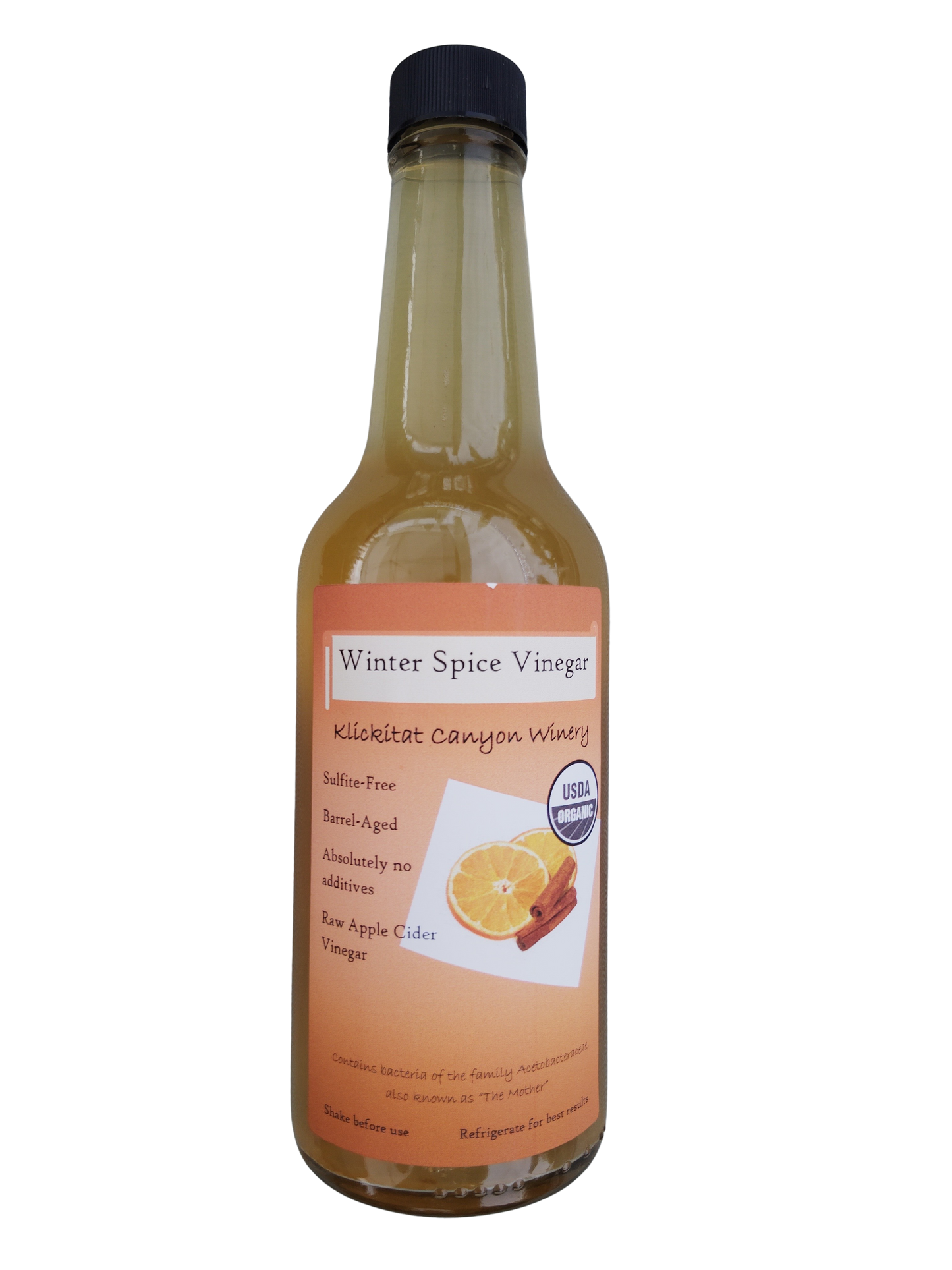 Mulling Spice Organic Apple Cider Vinegar – Infused with Ceylon Cinnamon & Oranges