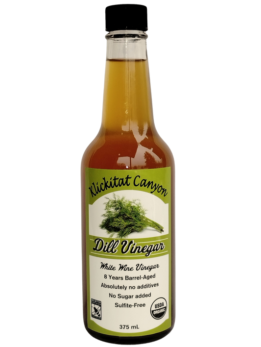 Organic Dill Vinegar – Oak Aged & Herb-Infused