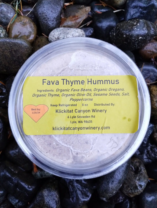 Fava Bean Hummus with Thyme & Oregano – Farm-Grown, Savory & Herbaceous