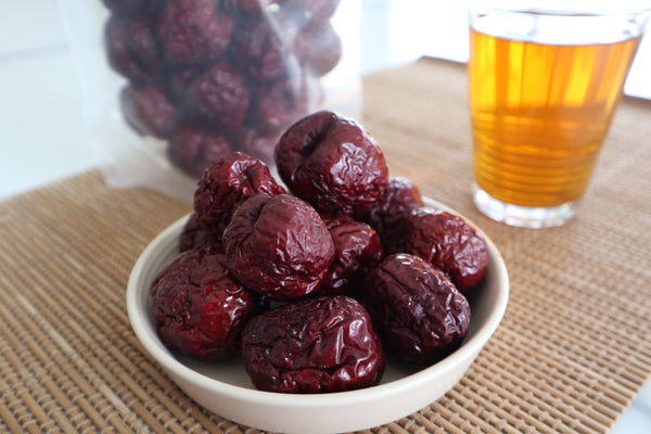 MODO FARMS Jujubes biologiques de Californie - Séchés - Parfaits pour grignoter ou faire du thé (1 lb)