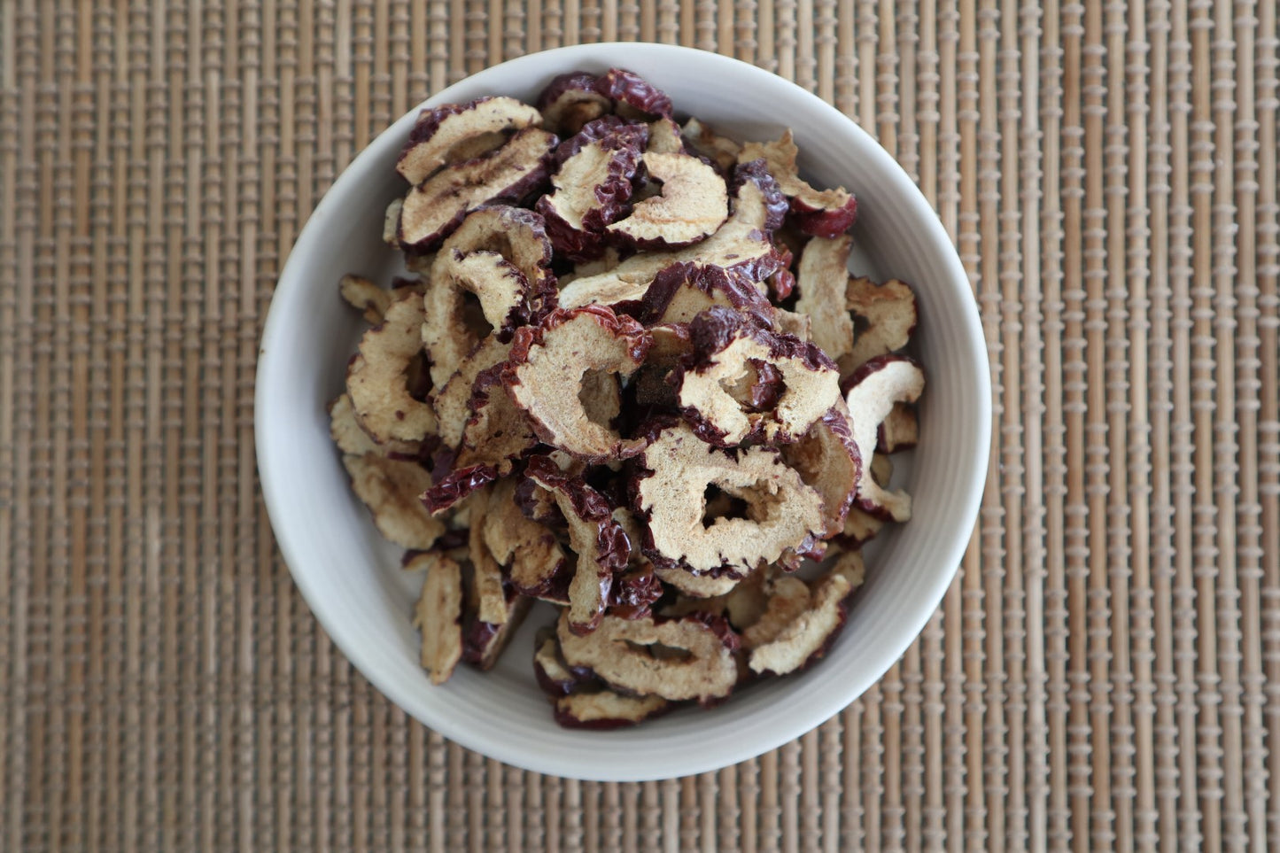 Organic Jujube Chips from California - Dried - Perfect for Snacking with Tea! (100 g per bag)