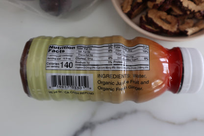 Organic Jujube Juice from California - Liquid Gold (10 oz per bottle)