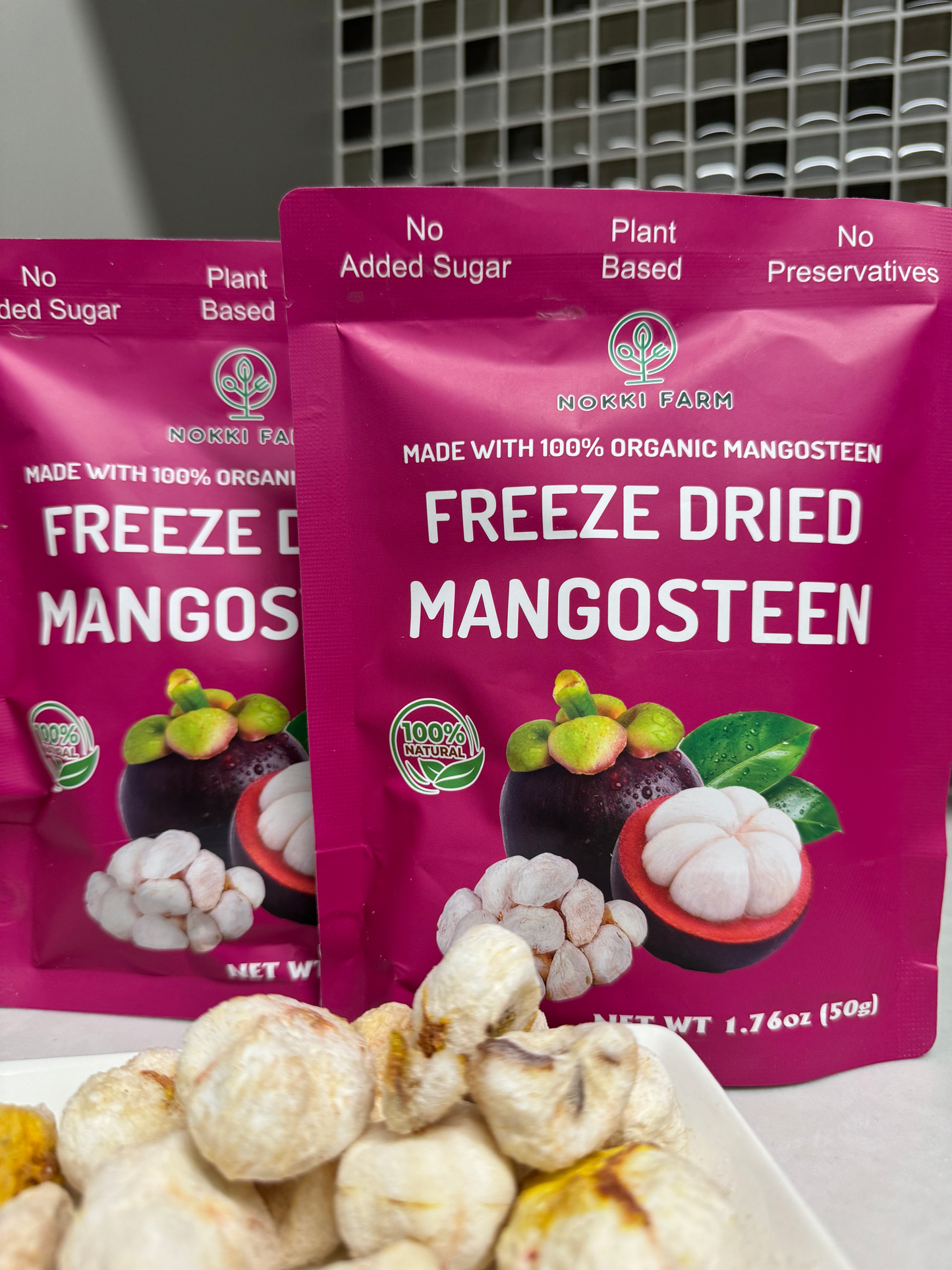 Premium Freeze-Dried Mangosteen