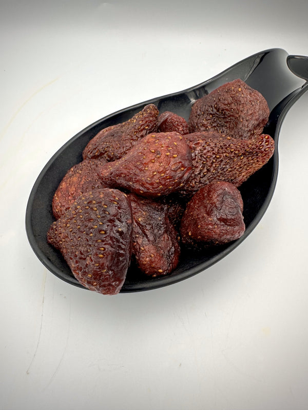 Handpicked Osmotic Strawberries | Natural & Sun-Dried | Fragaria Ananassa | Pure, No Additives