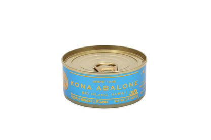 Canned Kona Abalone Lightly Smoked Flavor
