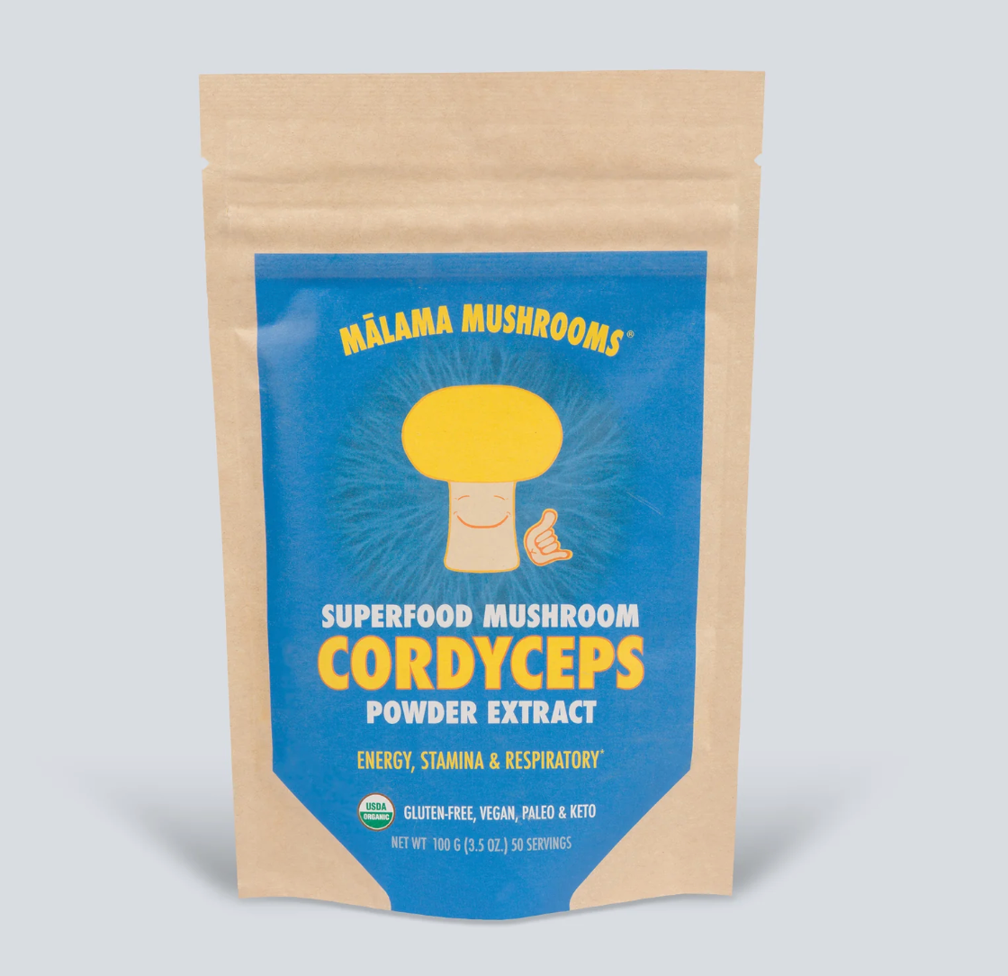 HAWAIIAN CORDYCEPS MUSHROOM EXTRACT POWDER