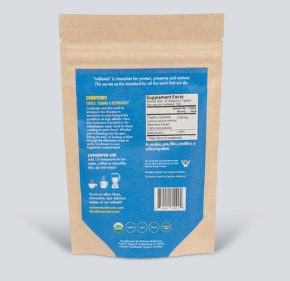 HAWAIIAN CORDYCEPS MUSHROOM EXTRACT POWDER