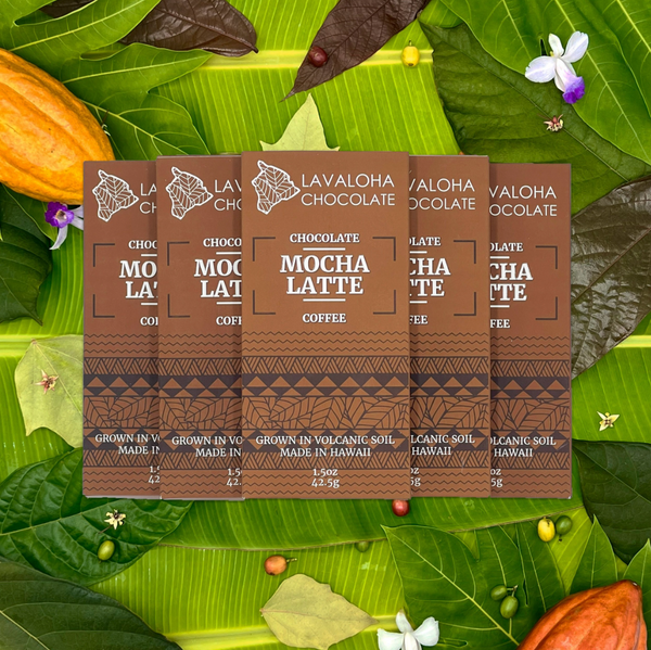 Mocha Latte Bar – Hawaiian Cacao & Hilo Coffee Company Blend (1.5oz)