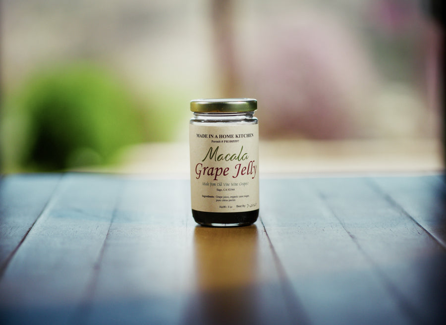 California Grown Pomegranate Jelly