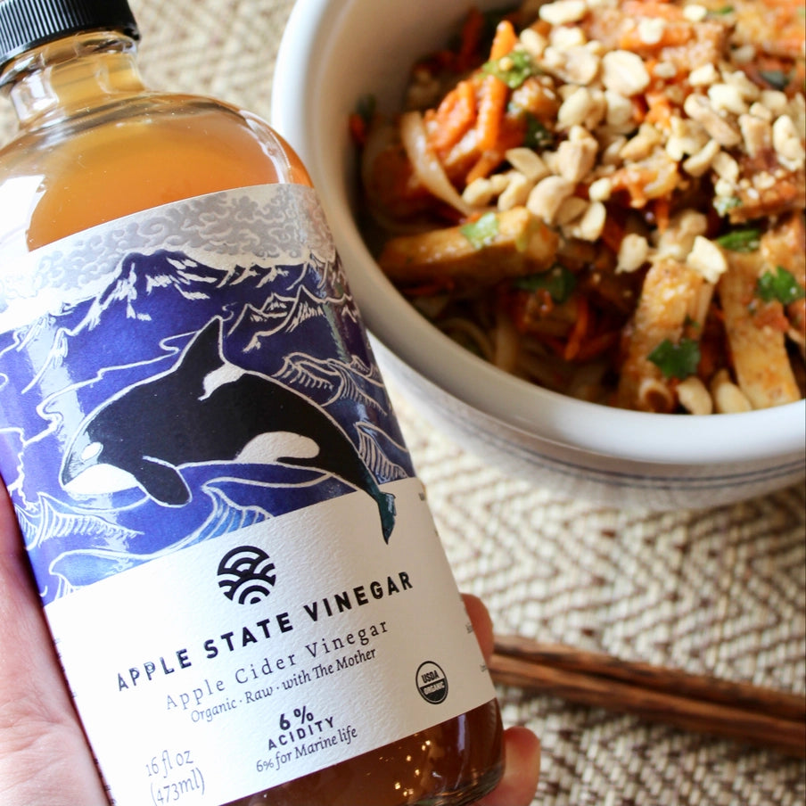 Organic Raw Apple State Vinegar (6% acidity)