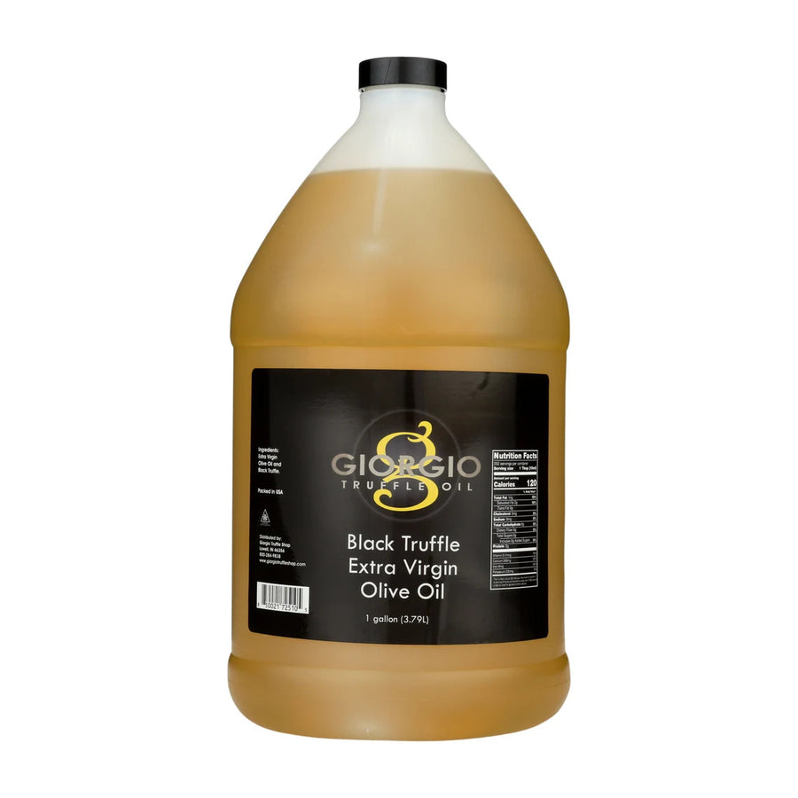 Huile d'olive extra vierge infusée à la truffe noire