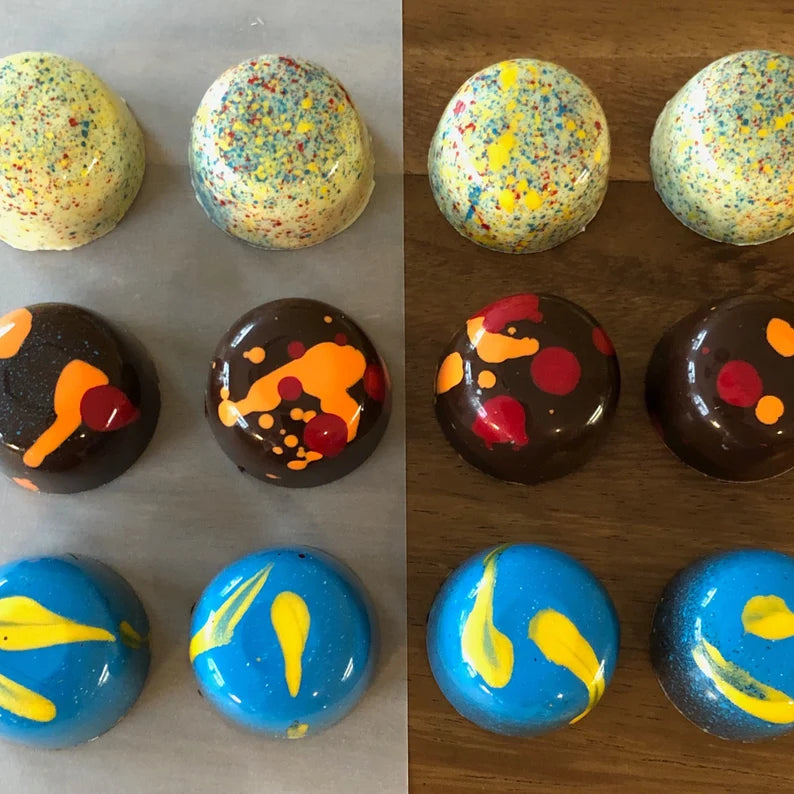 Artisan Chocolate Bon Bons. 6 piece box. Gluten Free.