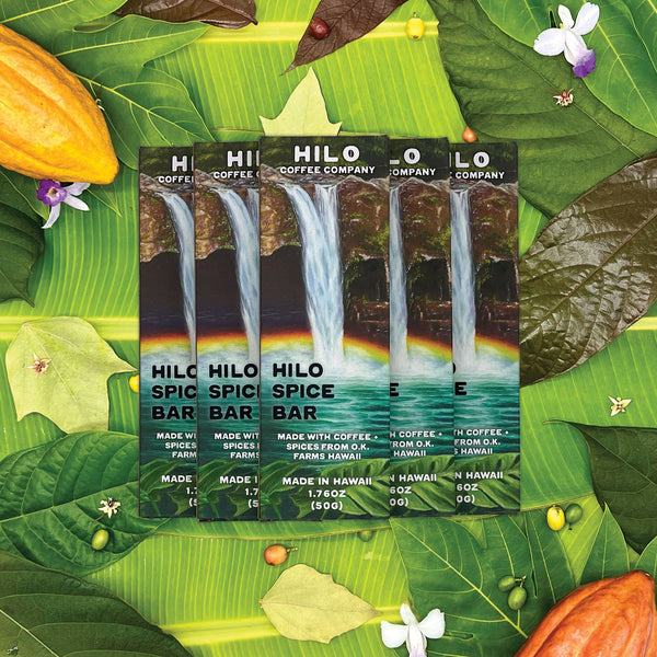 Hilo Coffee Co. Spice Bar – Dirty Chai Coffee Bar with Hilo-Grown Coffee (1.76oz)