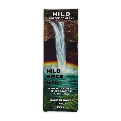 Hilo Coffee Co. Spice Bar – Dirty Chai Coffee Bar with Hilo-Grown Coffee (1.76oz)