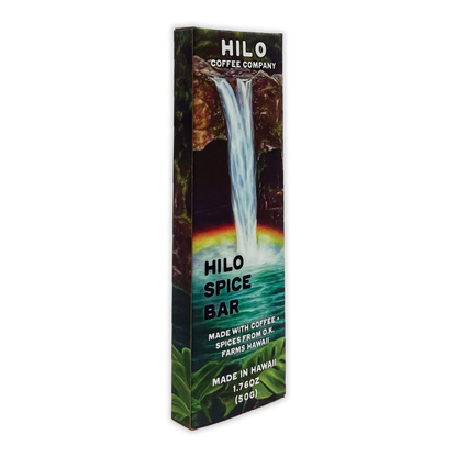 Hilo Coffee Co. Spice Bar – Dirty Chai Coffee Bar with Hilo-Grown Coffee (1.76oz)