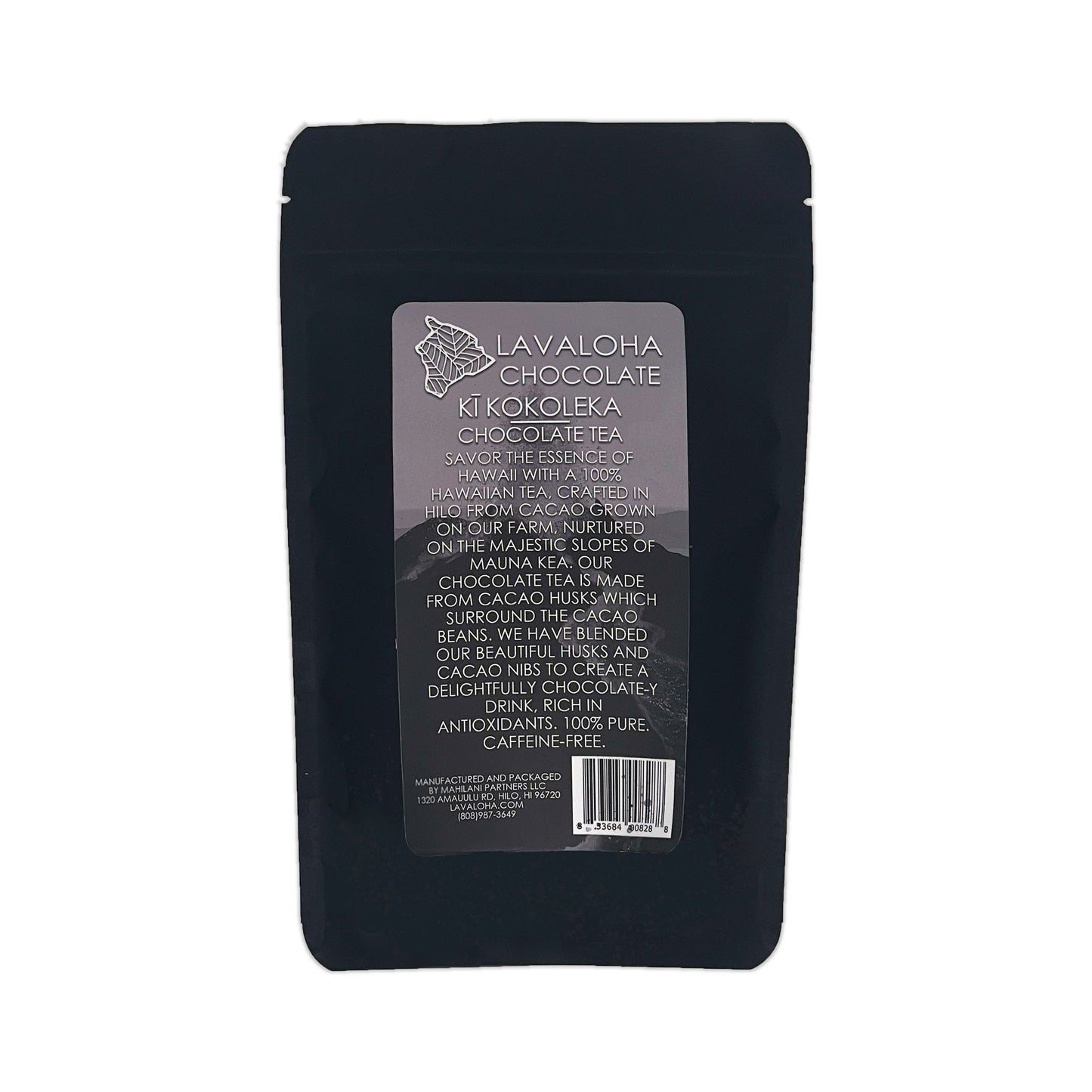 Kī Kokoleka – Hawaiian Roasted Cacao Tea with Cacao Husks & Nibs (1.5oz, ~22 Servings)